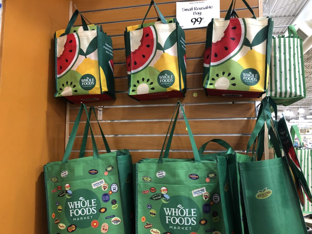 ネットワーク全体の最低価格に挑戦 WHOLE FOODS MARKET ホールフーズ マーケット エコバッグ