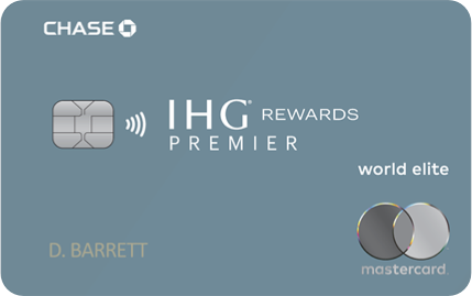 【持つだけでプラチナ】IHG Rewards Premierクレジットカードレビュー【Chase】