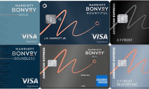 マリオットクレジットカード６種類