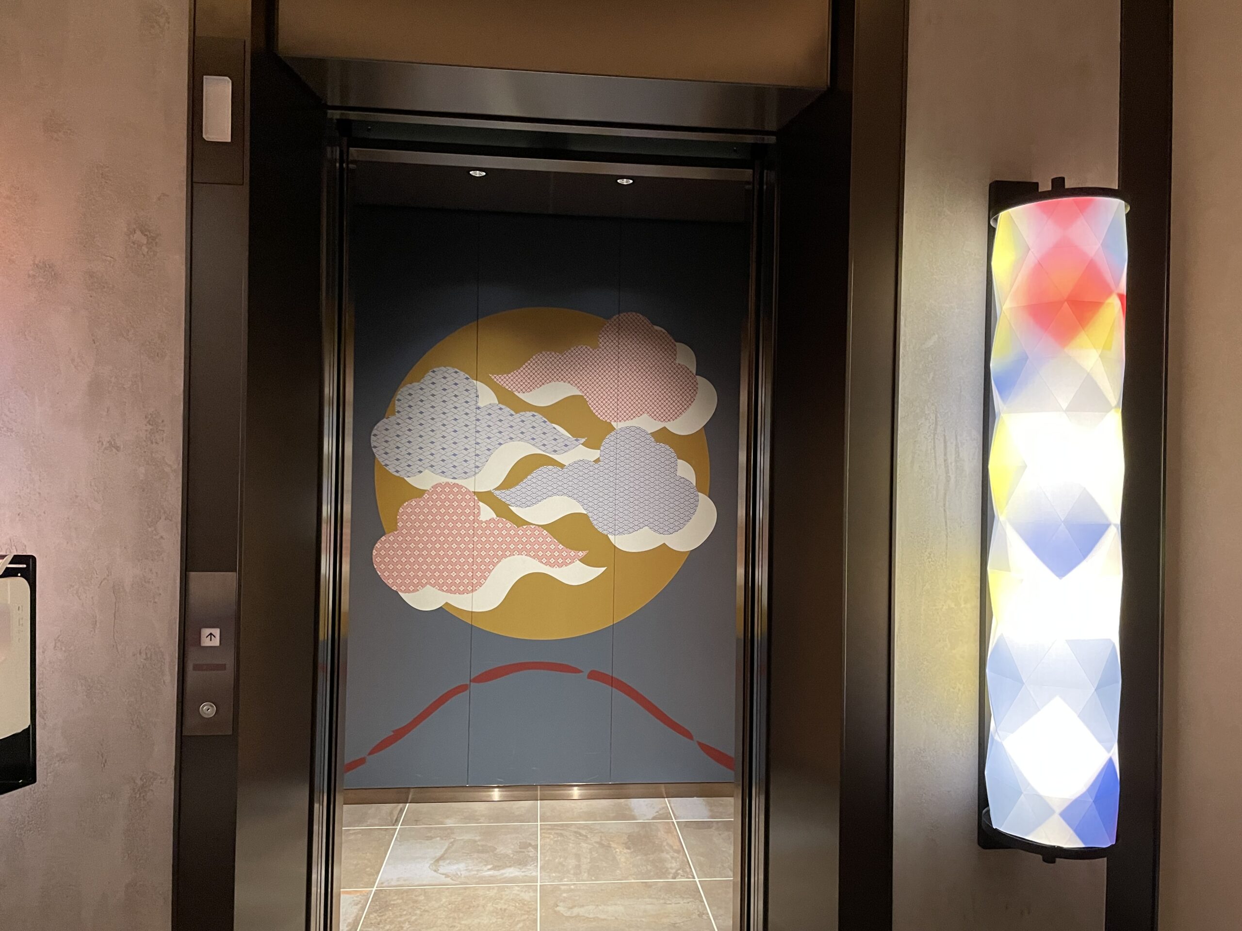 ホテルインディゴ犬山有楽苑のエレベーター