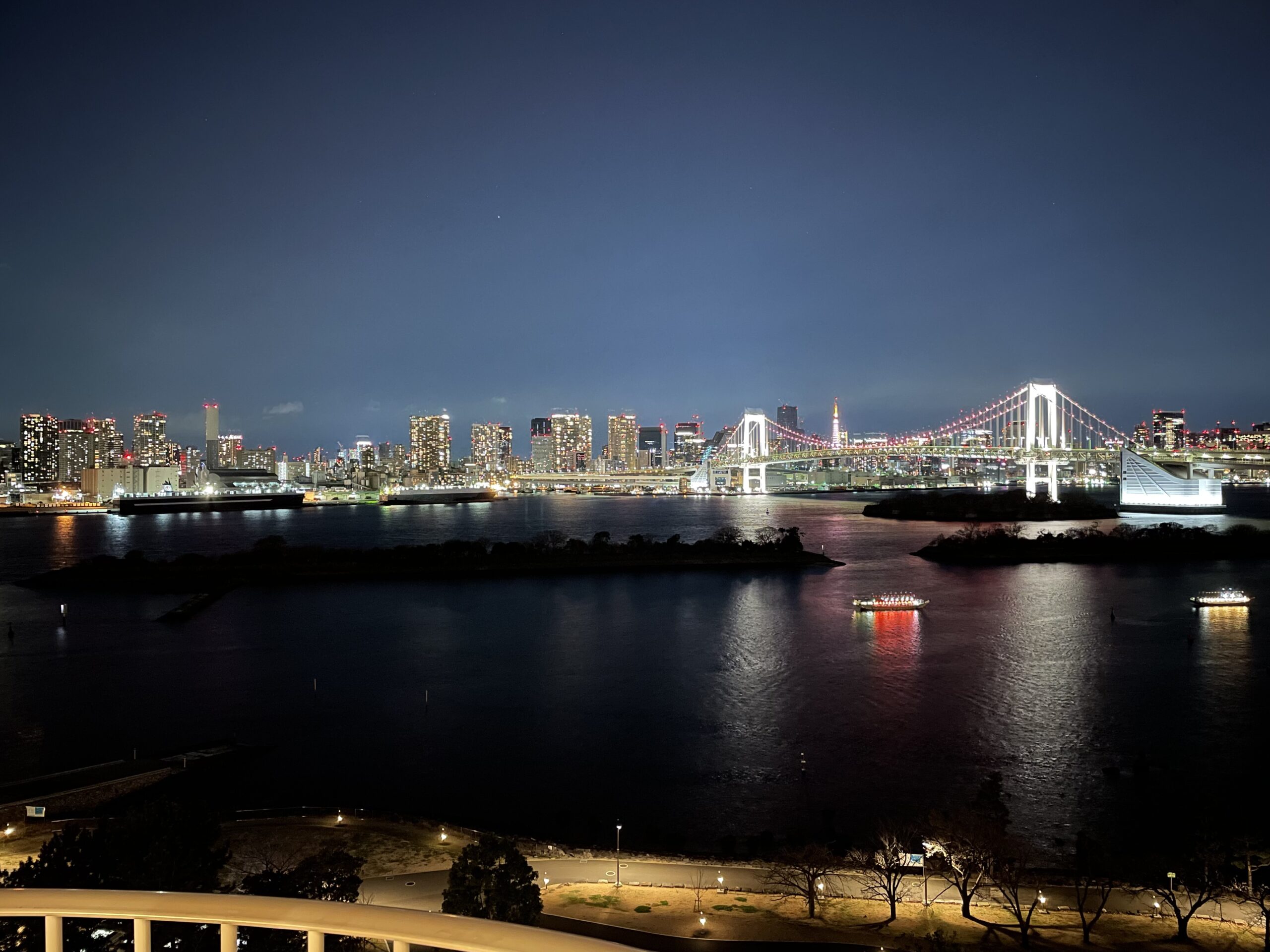 ヒルトン東京お台場からの夜景