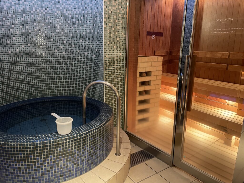 シェラトングランドホテル広島サウナと水風呂