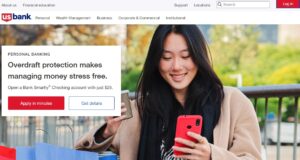 USバンクトップ画面