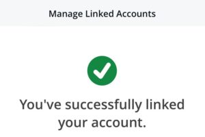You've successfully linked your account.