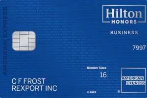 Hilton Honors Business Card