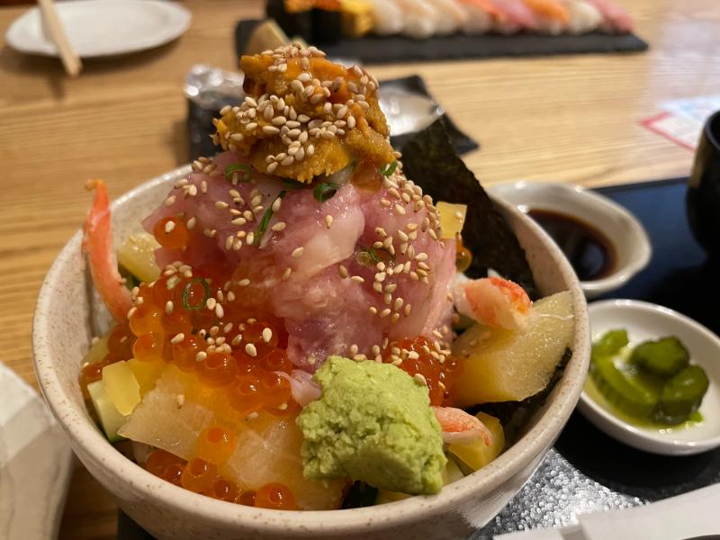 ニセコの海鮮丼