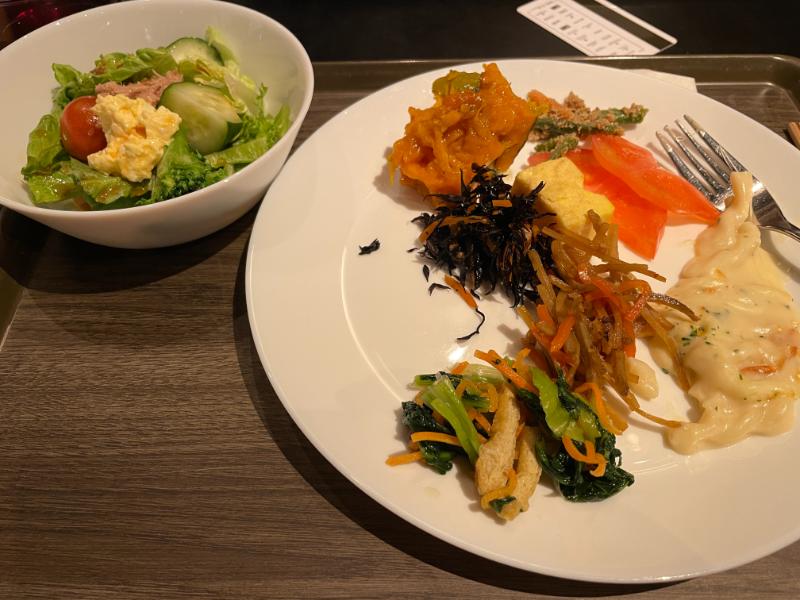 ホリデイイン大阪難波の朝食