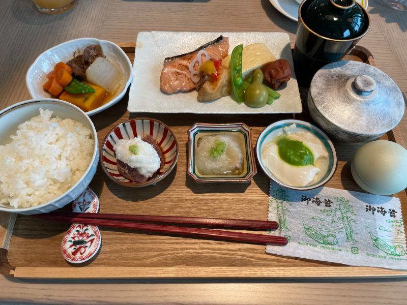 ウォルドーフ・アストリア大阪の朝食