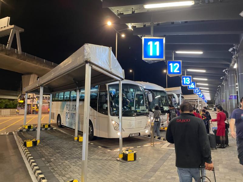 香港スカイシティマリオットホテルシャトルバス
