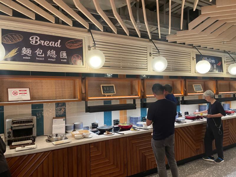 フォーポイントバイシェラトン香港東涌の朝食
