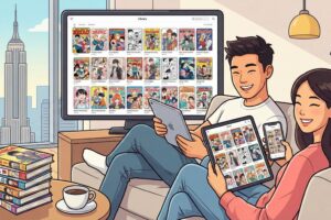 アメリカでもマンガ読み放題