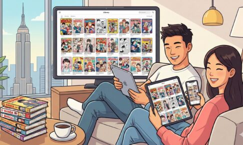 アメリカでもマンガ読み放題