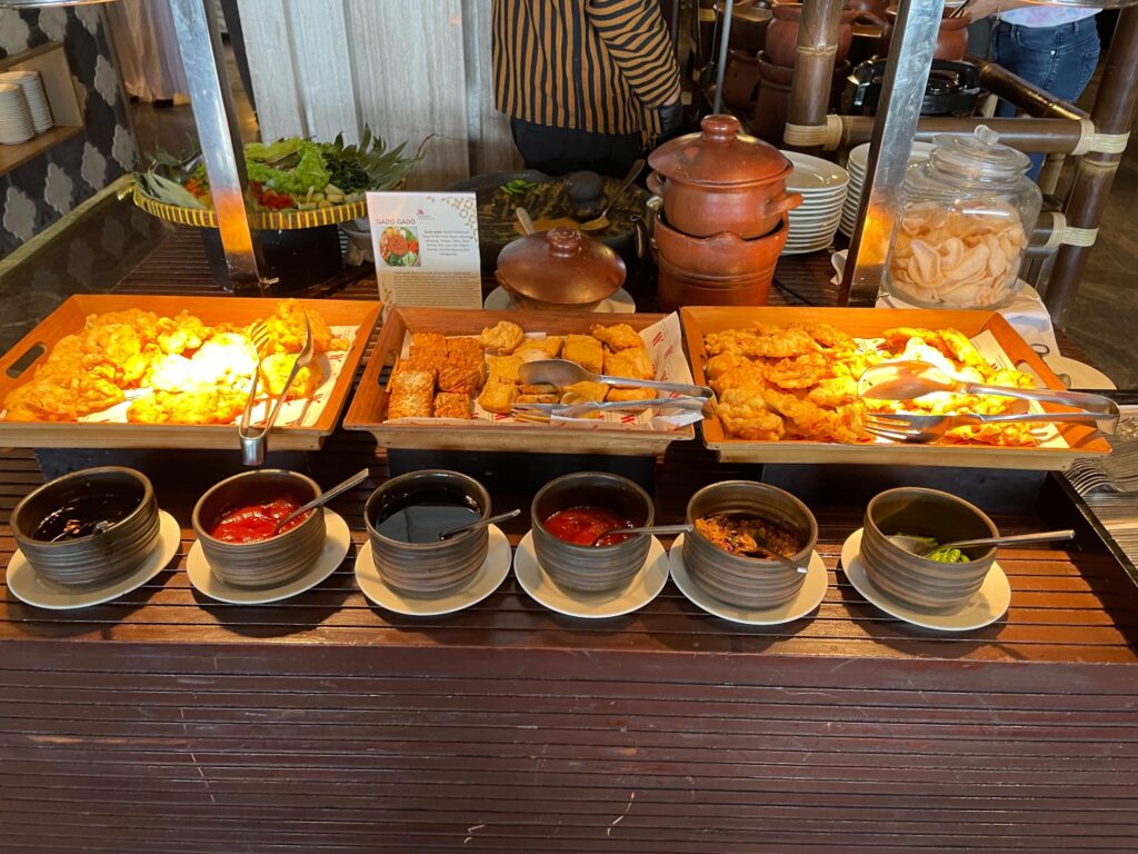 ジョグジャカルタ・マリオット・ホテル朝食