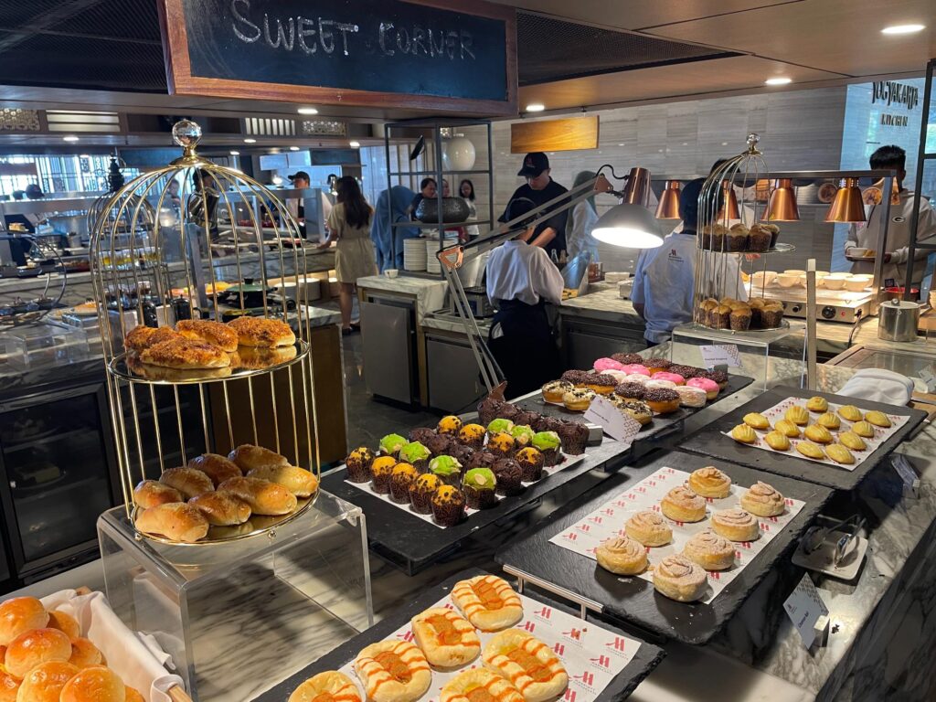 ジョグジャカルタ・マリオット・ホテル朝食