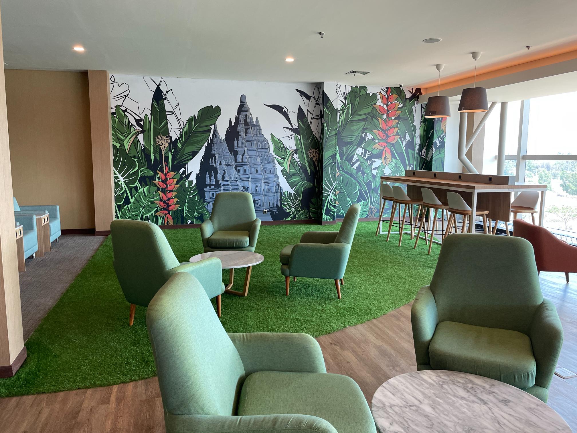 ジョグジャカルタ国際空港ラウンジ