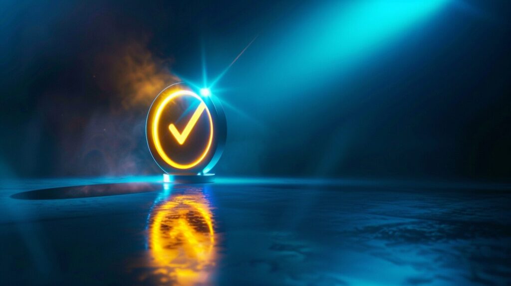 チェックマーク