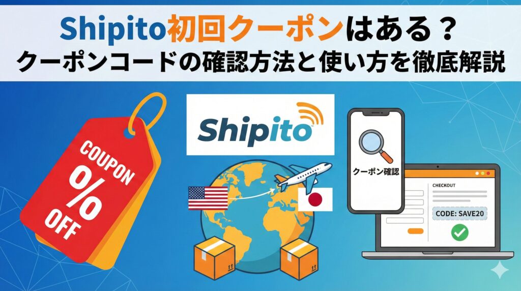 Shipito初回クーポン