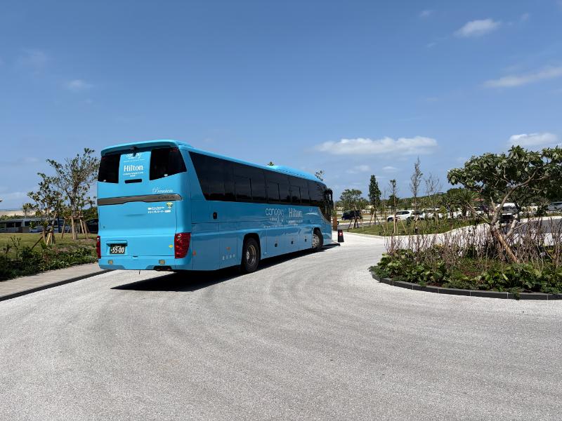 キャノピーbyヒルトン沖縄宮古島リゾート　シャトルバス