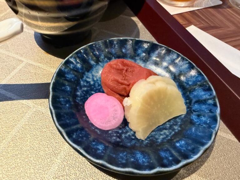 ファイブスプリング・リゾート・ザ・シラハマ・SLH 夕食 梅干し