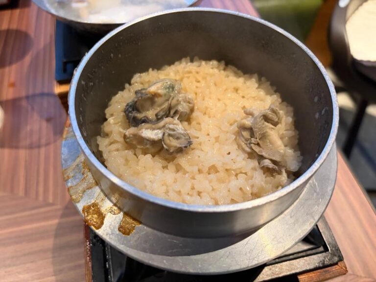 ファイブスプリング・リゾート・ザ・シラハマ・SLH 夕食 牡蠣ご飯