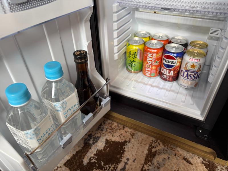東山ニセコビレッジ、リッツ・カールトン・リザーブ 客室ミニバー