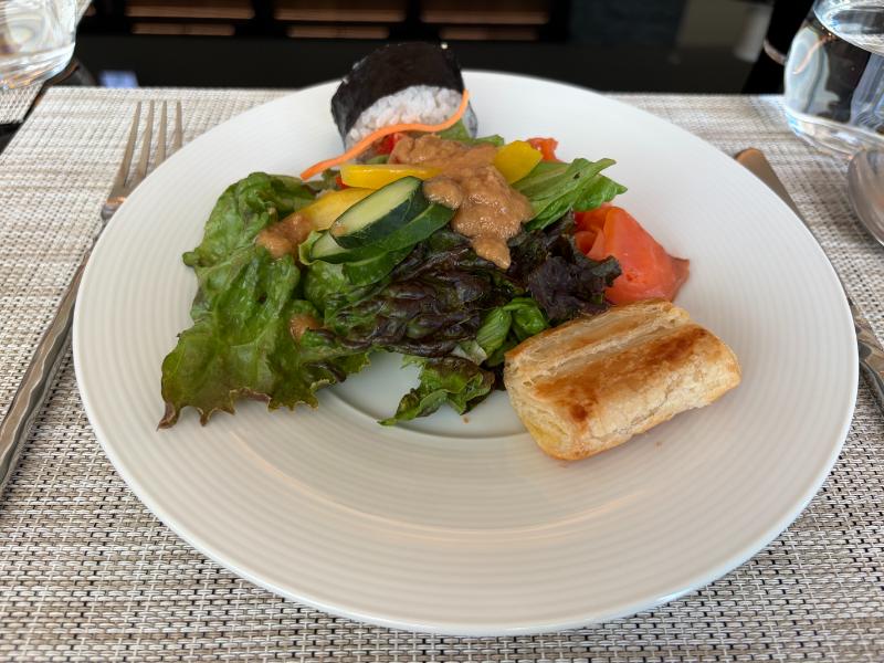 東山ニセコビレッジ、リッツ・カールトン・リザーブ 朝食のサラダプレート