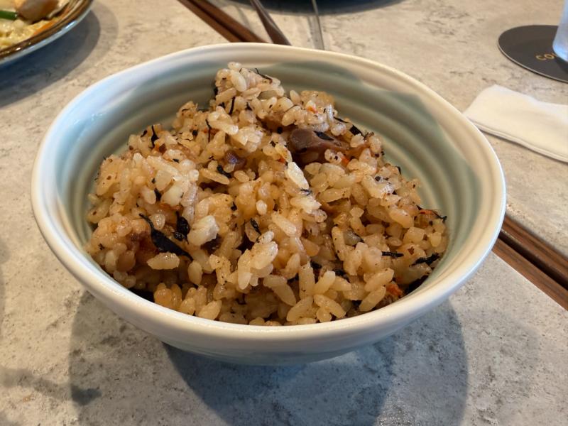 シオカのディナーで注文したじゅーしぃ