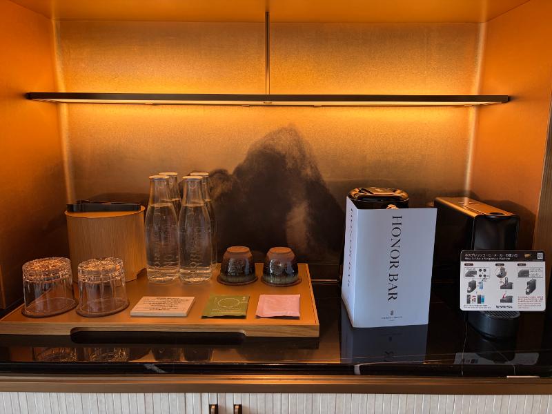 リッツカールトン福岡 客室 ミニバー Honor Bar