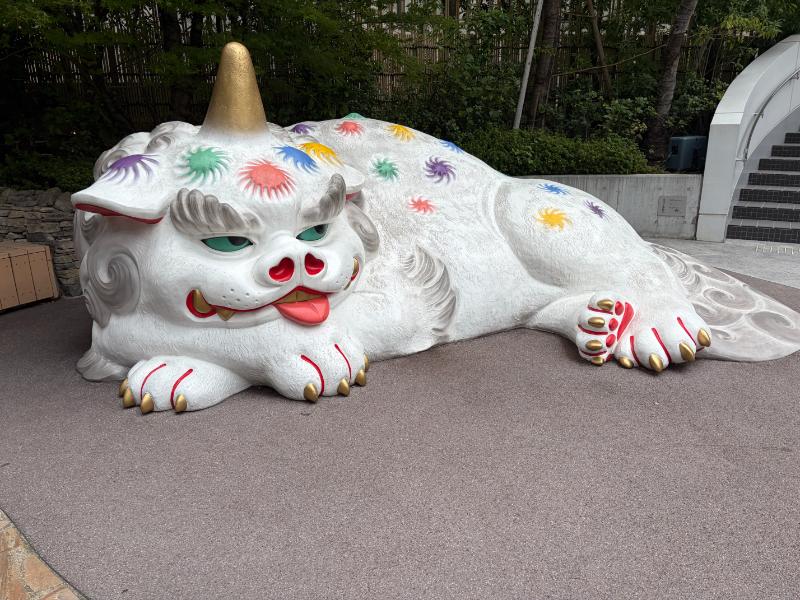 福岡市街 獅子の像