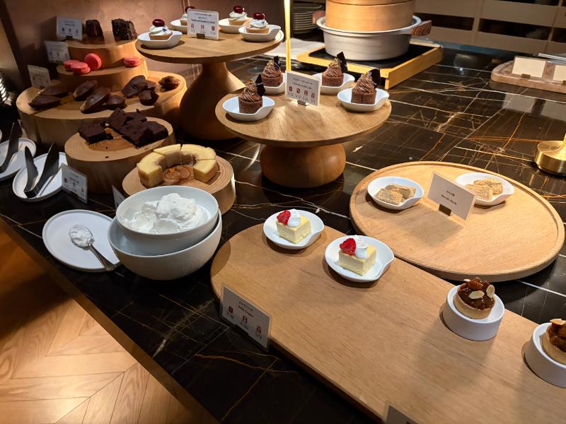リッツカールトン福岡 クラブラウンジ ケーキ・スイーツコーナー