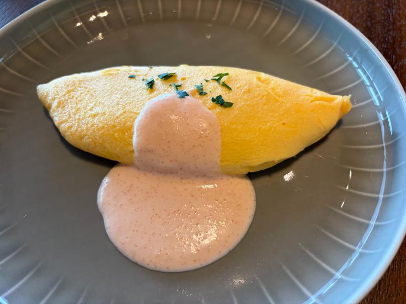 リッツカールトン福岡 朝食 オムレツ