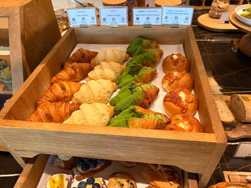 リッツカールトン福岡 朝食ビュッフェ クロワッサンコーナー