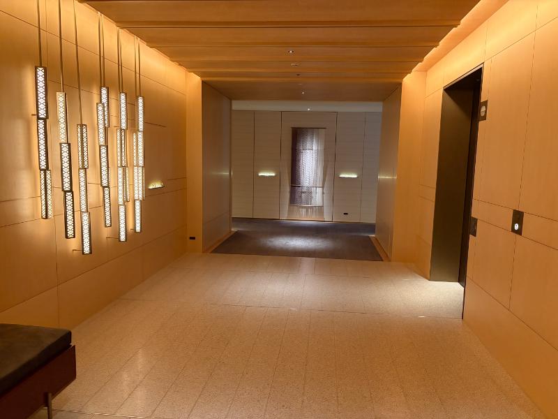 リッツカールトン福岡 客室階廊下